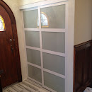 Closet double sliding doors