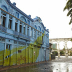 The famous party district by the aqueduct. At night you can buy Caipirinha from zillions of street kiosks all around here