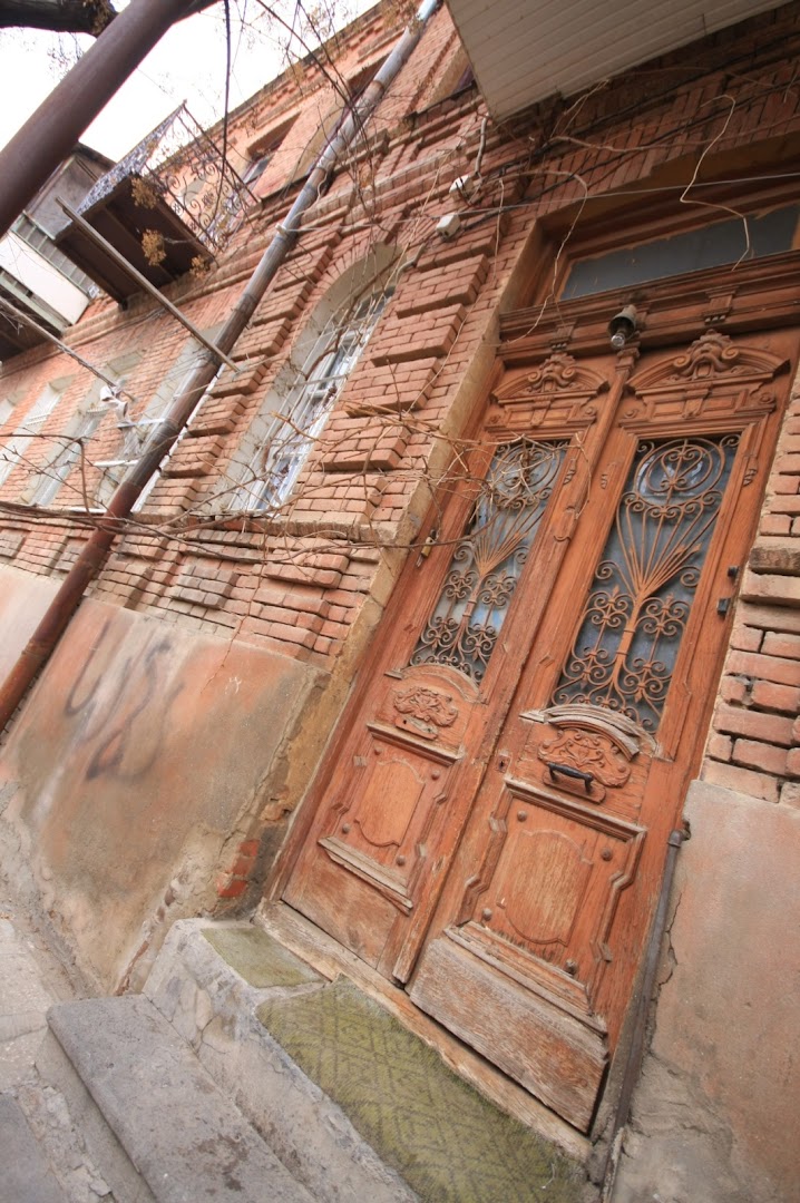 The doors and balconies in Tbilisi are very pretty