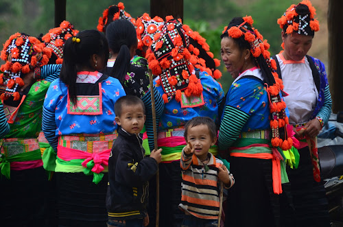 DSC_1187_cropped - A wedding party...; April, 2015; Vietnam, near Son La