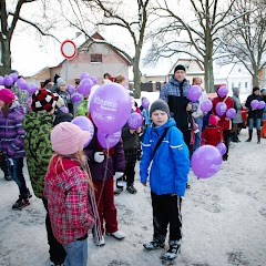 Vypouštění balónků s přáním k Ježíškovi