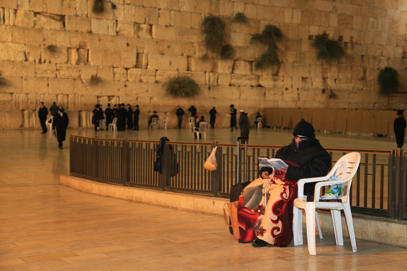 The nights in Jerusalem are chilly