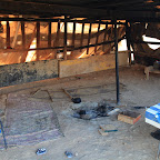 Internals of a Bedouin hut