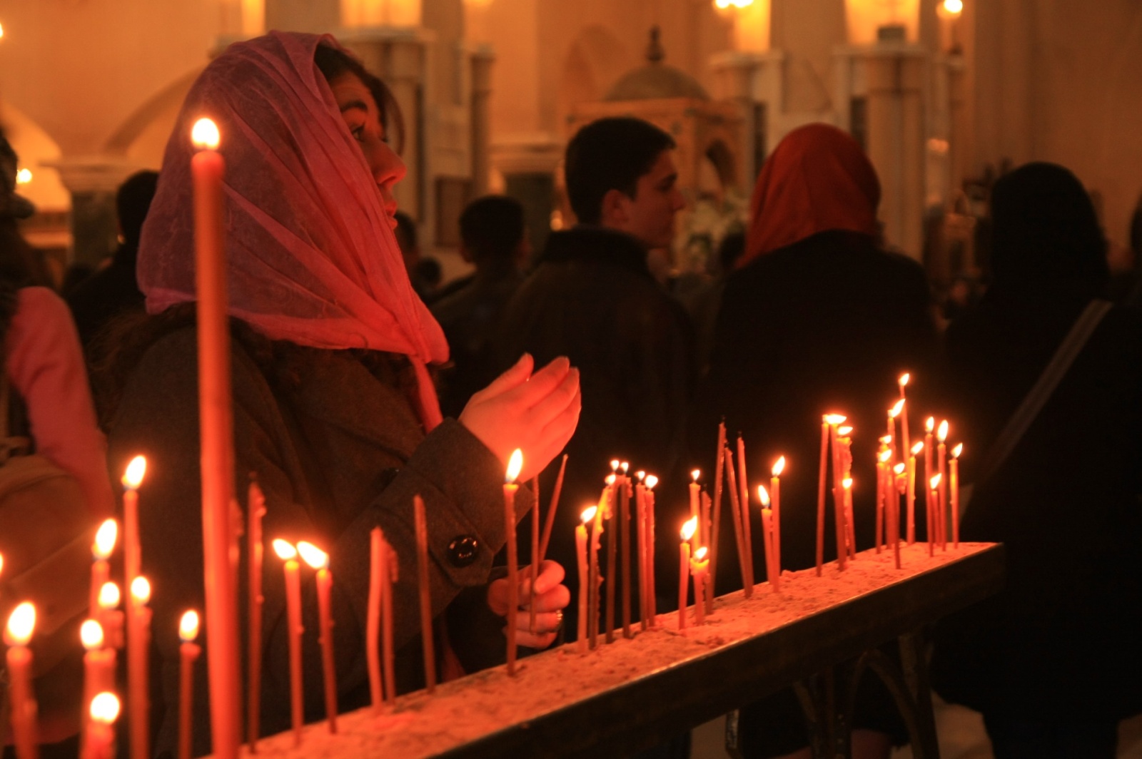 Georgians are mega religious - the old and the young, everyone