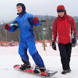 Zkoušíme si snowboard (1)