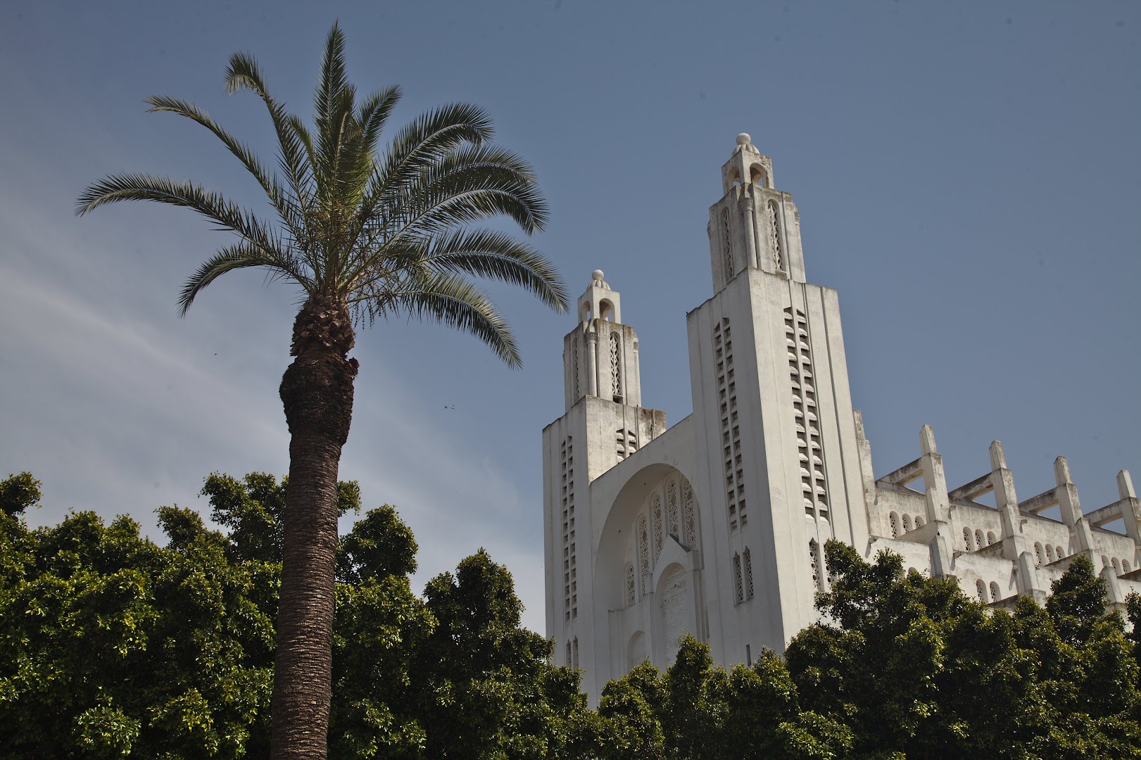 Abandoned Christian cathedral in Casablanca. This is where the city got it's name? :-)