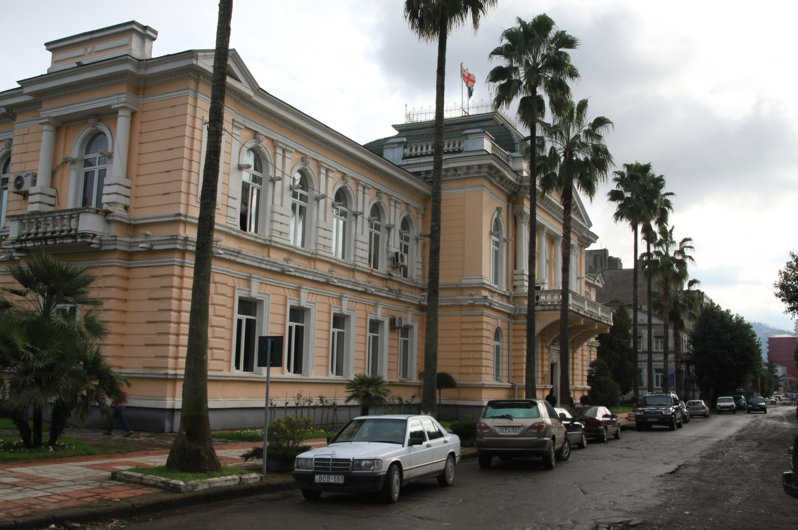 The town hall