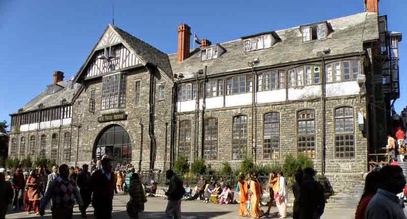 town hall heritage building Shimla