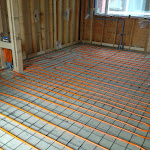 Tubing for in floor heating instalation