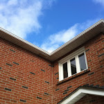 Siding and eaves trough