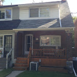 Front porch area before renovation