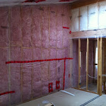 Insulation added during renovation