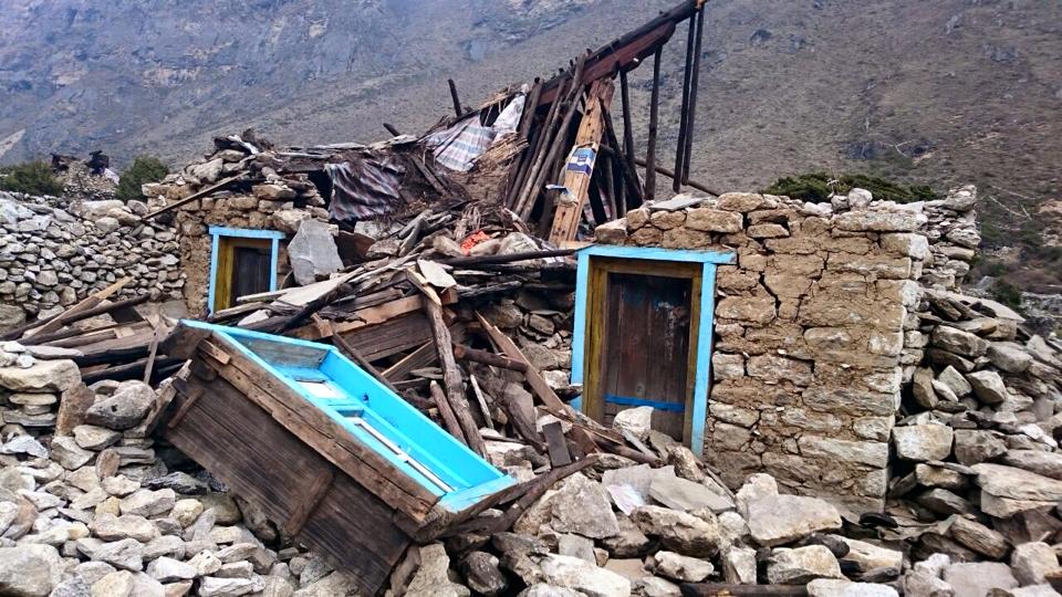 Solu Khumbu damage. Photo by Charok Lama.