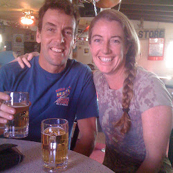 First stop was a beer at the Lazy Lizard in Ocotillo.