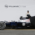 F1 Launch Williams FW35 by Pastor Maldonado & Valtteri Bottas