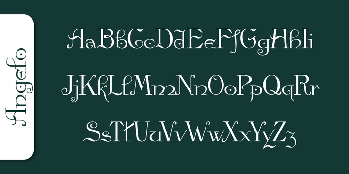 Download Angelo Font Family From SoftMaker