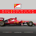 Ferrari SF15-T rightside view