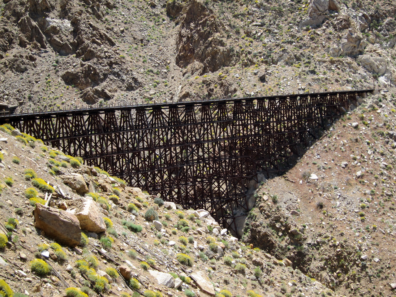 Another view of Goat Canyon Trestle