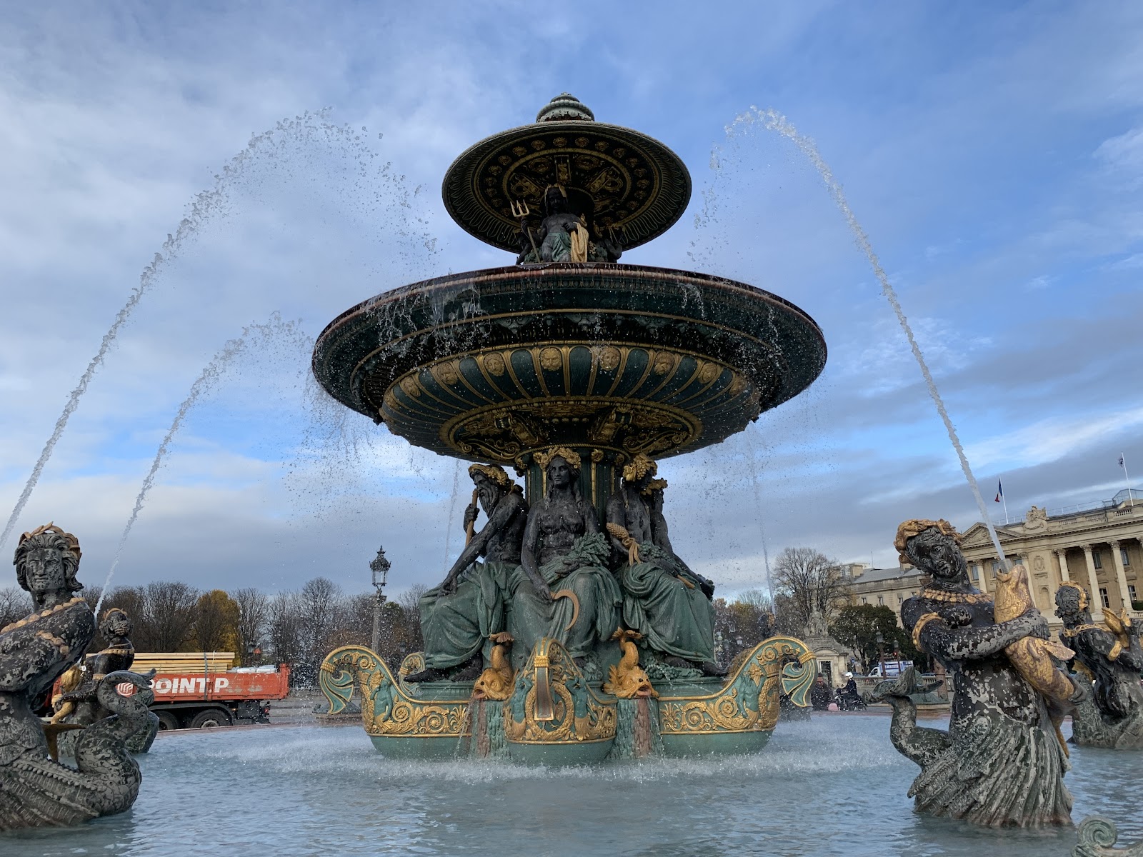 The Fountain on the Place de la Concorde