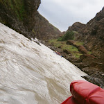 East Glacier River in North Iceland, difficulty 4+ out of 5