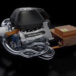 Mercedes V6 Turbo ERS Power Unit