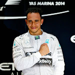 Lewis Hamilton emotional on podium