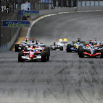 Start of the 2006 Brazilian F1 Grand Prix
