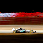 Nico Rosberg, Mercedes W06 going fast