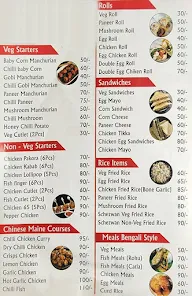 Wow tasty food menu 1