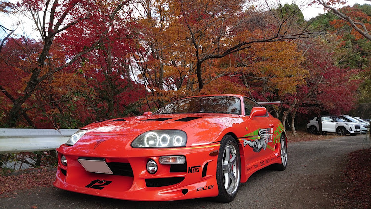 スカイラインの写活の秋・紅葉を求めて・JZA80・スープラ・佐賀に関するカスタム事例の投稿画像10枚目