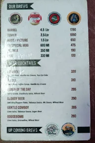 Double Barrel Brew Pub menu 3