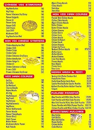 Punjabi Twist menu 2