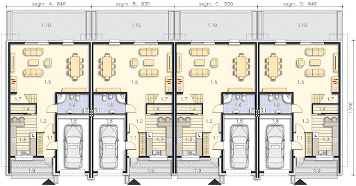 Bradfield DCS25 - Rzut parteru