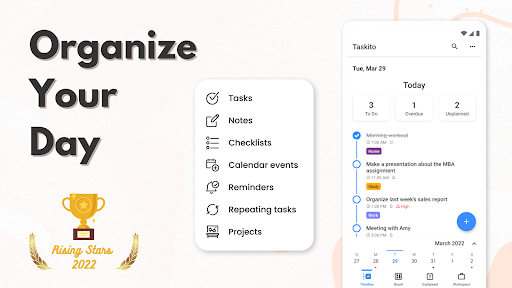 Screenshot Taskito: To-Do & Daily Planner