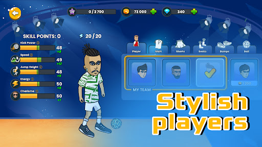 Screenshot Soccer Spike - Kick Volleyball