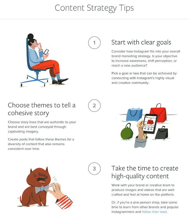 Instagram content strategy