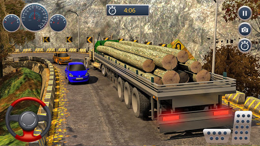 Offroad Truck Cargo Transport Driving