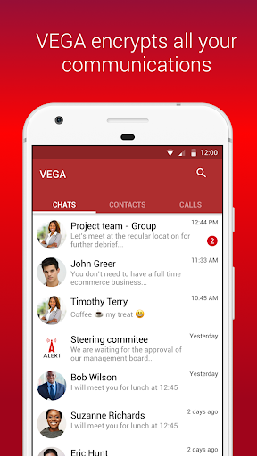 Screenshot Vega Messenger