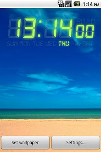 DIGI-CLOCK　LiveWallpaper(圖2)-速報App