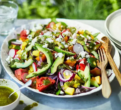 Sweet Corn And Mushroom Salad