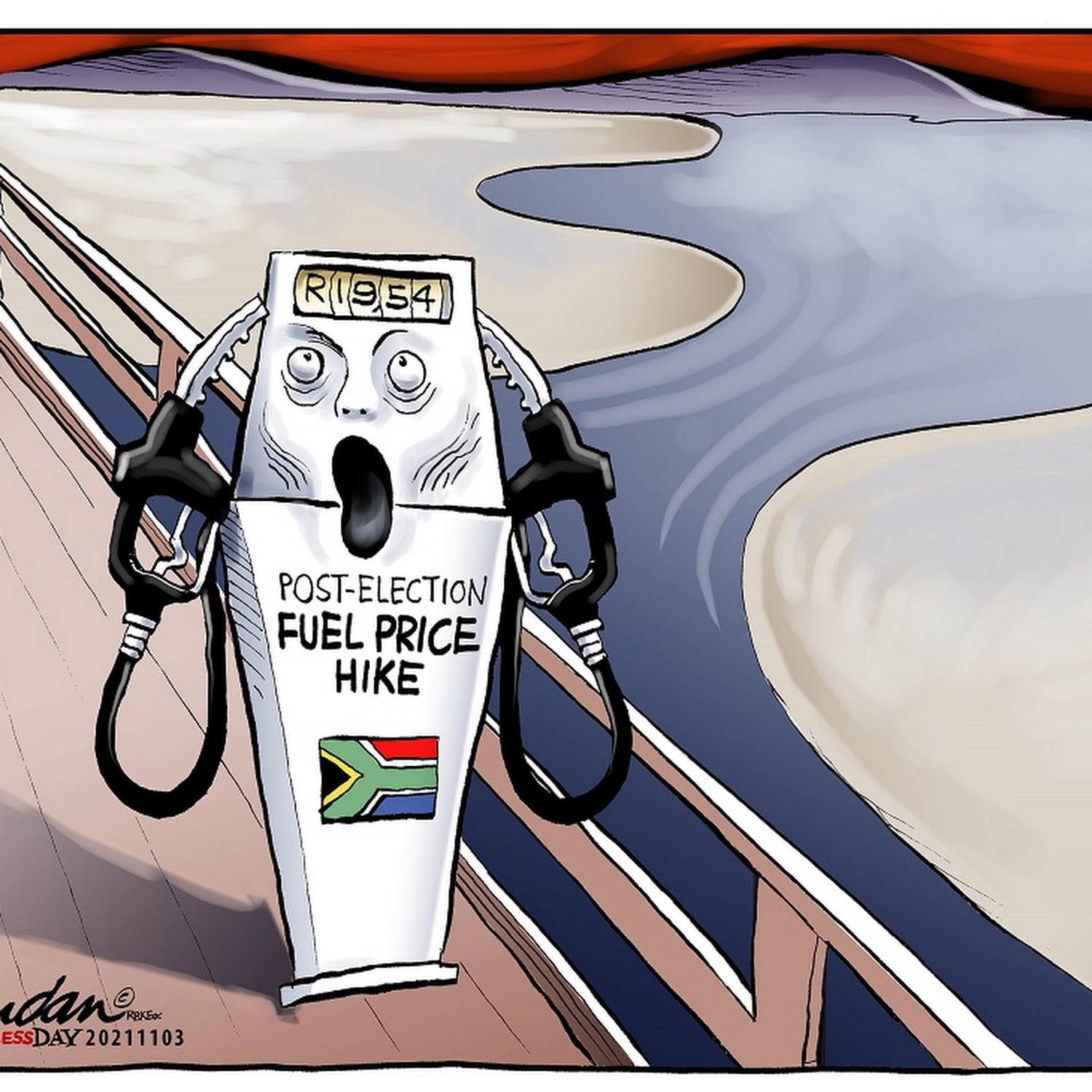 CARTOON: Post-election fuel price hike