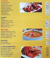 Goa Coast menu 1