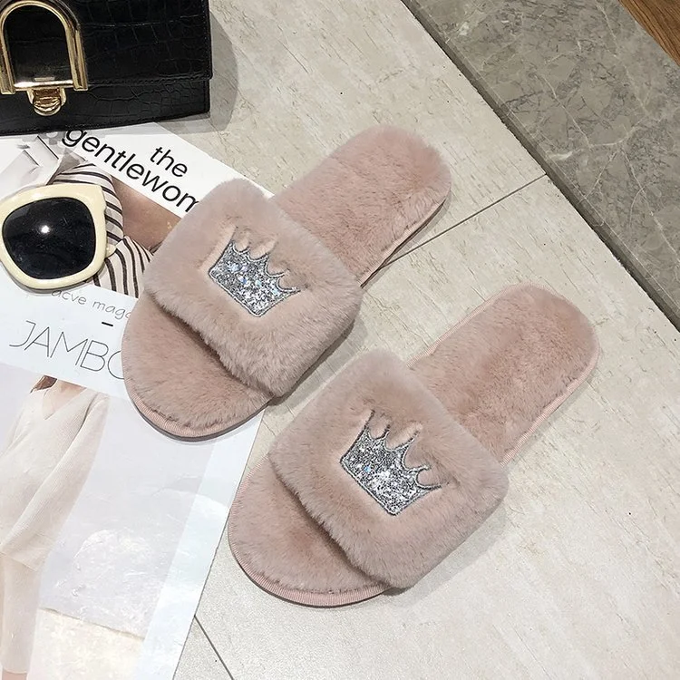 Title 7, Slip-on slippers voor dames met zachte zool voo...