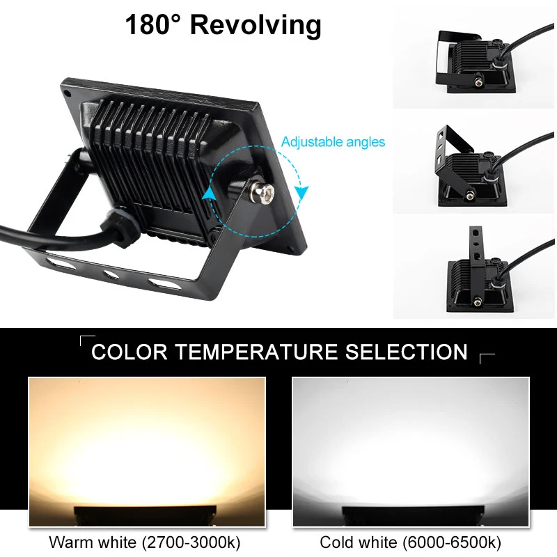 Title 5, LED Flood Light for Outdoor Use Powerful and ef...
