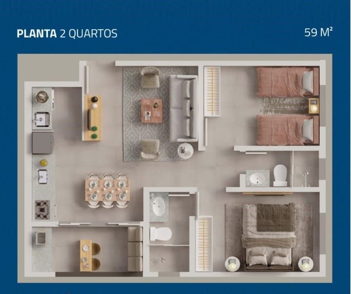 Apartamentos à venda Presidente Roosevelt