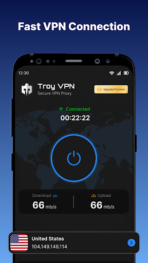 Screenshot Troy VPN: Secure VPN & Fast