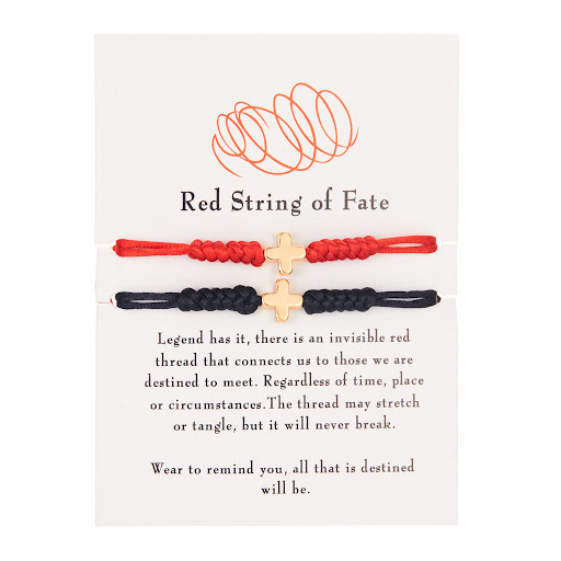 Title 10, Red Rope Love 6 Knot Lucky Bracelet for love, p...