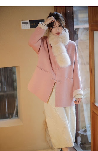 Title 2, Versatile Design Retro Sweet Woolen Jacket for ...