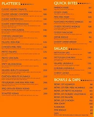 Eat A Pita menu 1