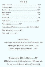 Nandinis Sweets And Fast Foods menu 2